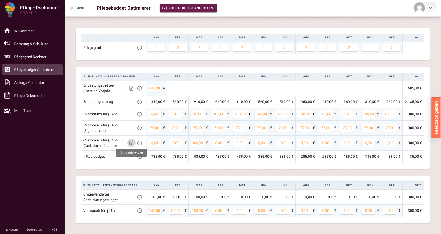 125 € Entlastungsbetrag 2021 Sofort Einfach Nutzen!