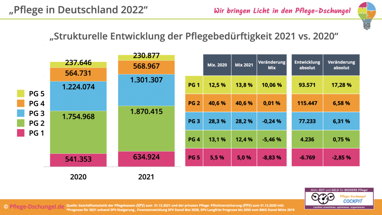 Pflege In Deutschland 2022 - Über 5. Mio. Pflegebedürftige