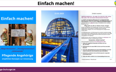 „Einfach Machen!“ Fünf Eckpunkte für die Bundestagswahl 2025