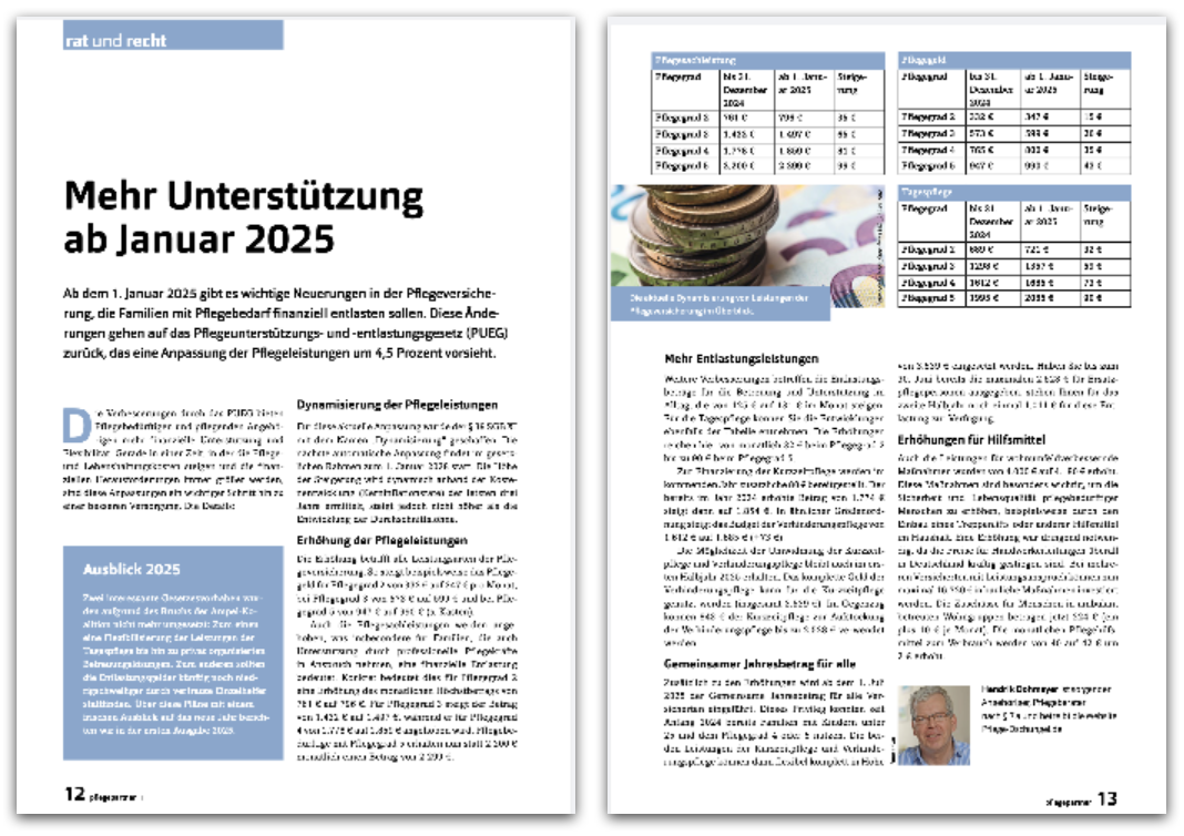 Mehr Unterstützung in 2025 von Hendrik Dohmeyer