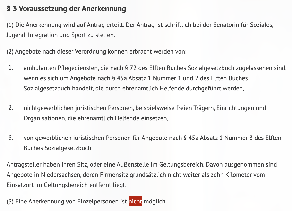 Die Lösung für Bremen